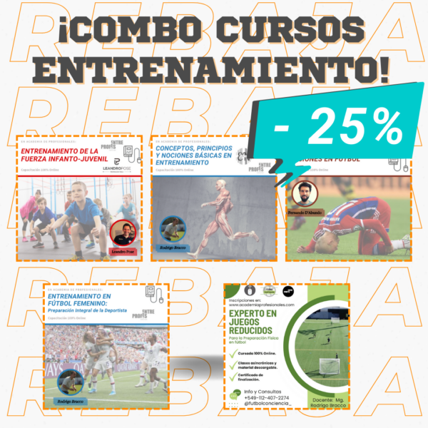 COMBO CURSOS ENTRENAMIENTO ENTRE PROFES